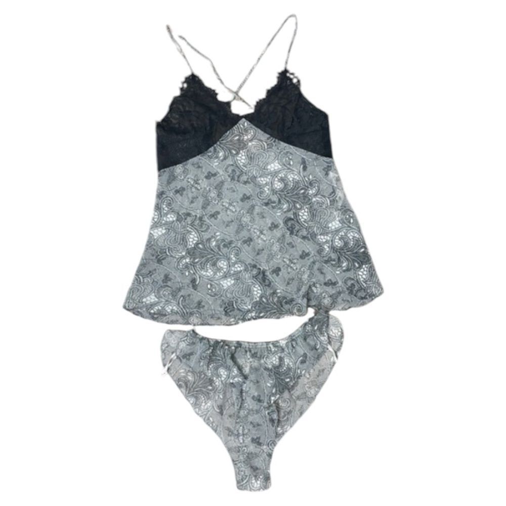 Victoria’s Secret Lace & Paisley Lingerie Set